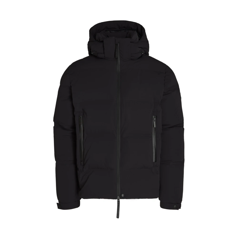 AlphaTauri Zwarte Winterjas Stijlvol Ontwerp Black Heren