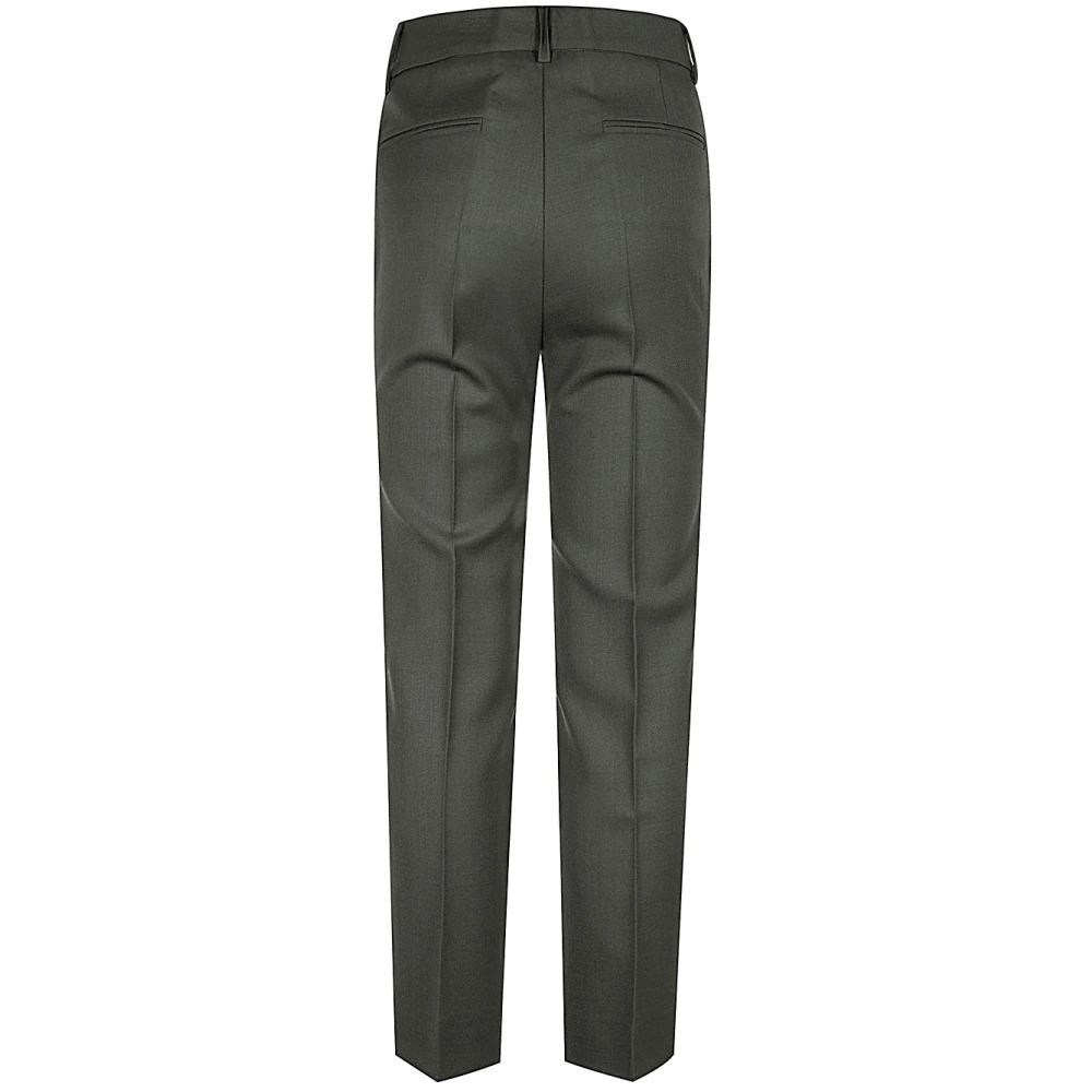 Mauro Grifoni Groene wollen broek Green Dames