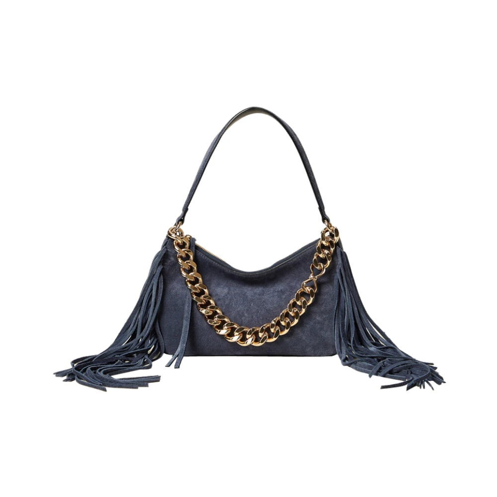 Twinset Women's Blue Liliane Shoulder Bag