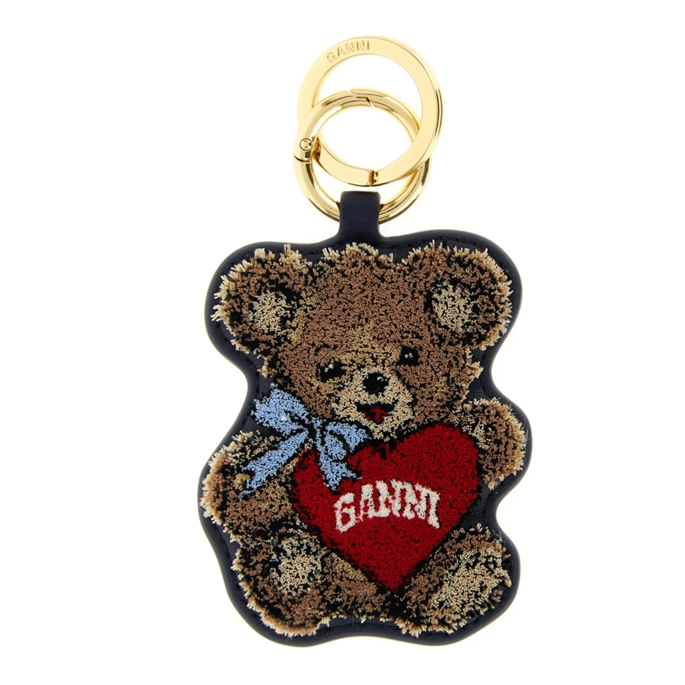 Ganni Women's Multicolor Joy Bear Keyring - Keychains - One Size - Accessories