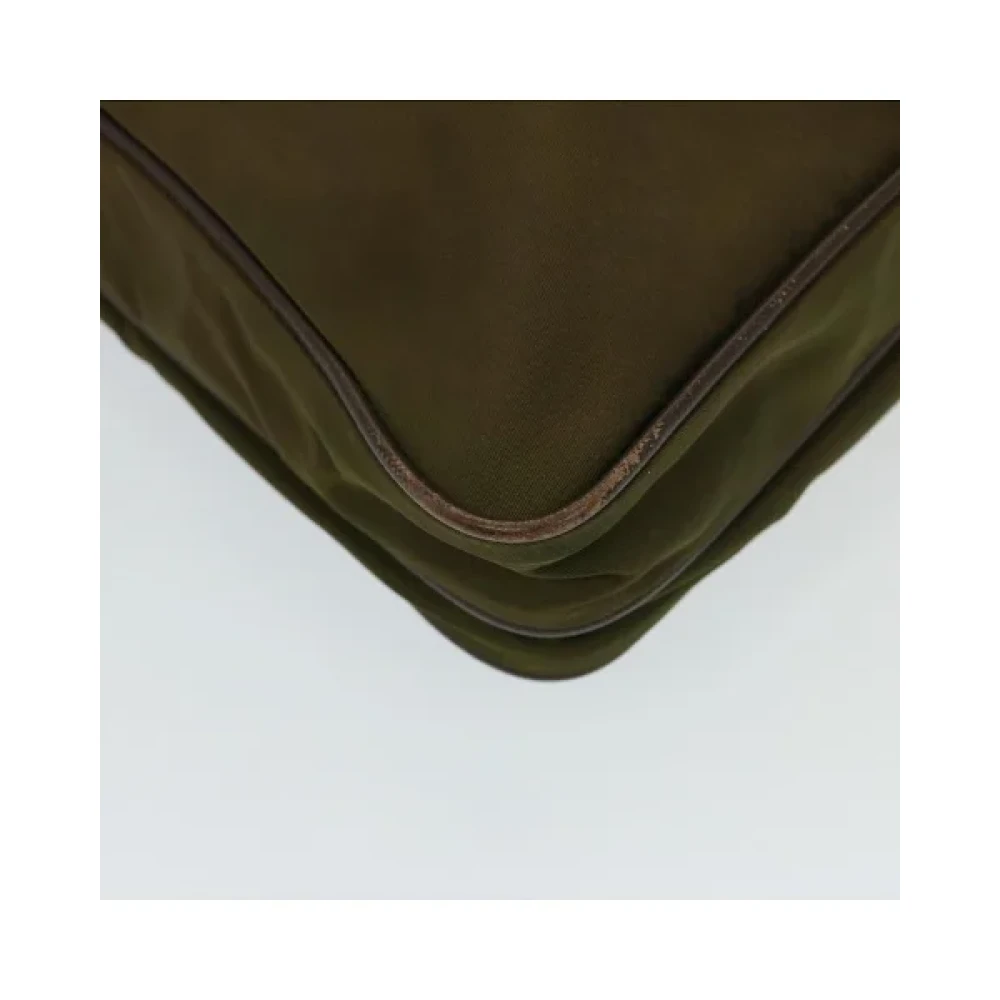 Prada Vintage Pre-owned Fabric prada-bags Brown Dames