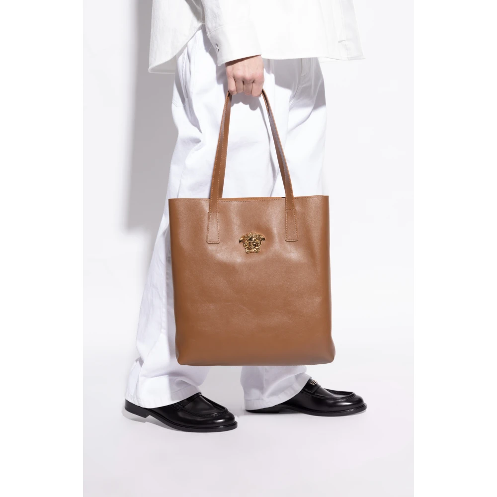 Versace La Medusa shopper tas Brown Heren