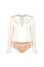 BODY FENON V-NECK 34BB-FENON -ENETTE - Size: 44,Color: BEIGE