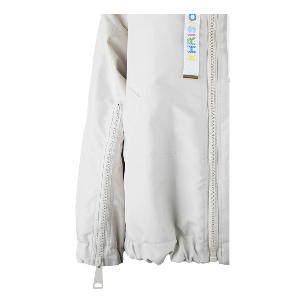 Khrisjoy Dames Rits Jas Waterdicht Winddicht Beige Dames