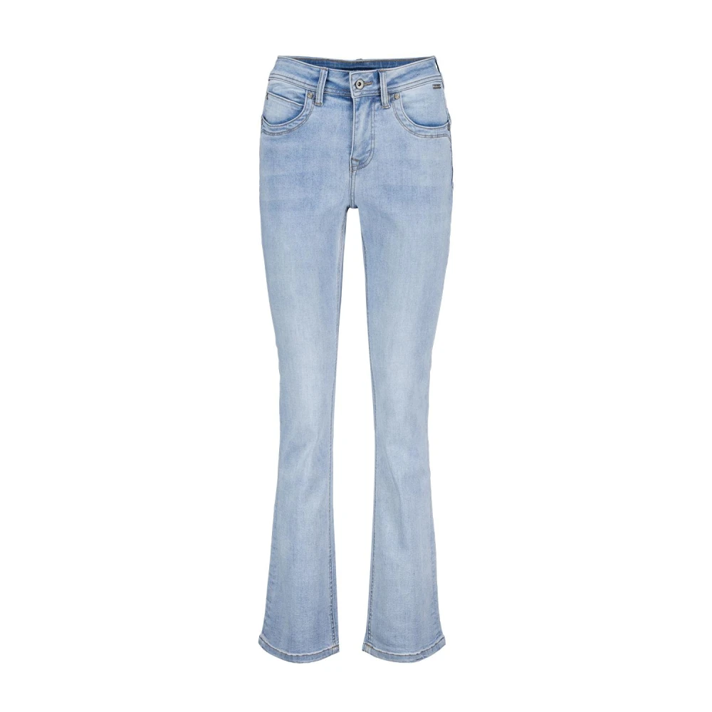 Red Button Babette Bleach Denim Jeans Blue Dames