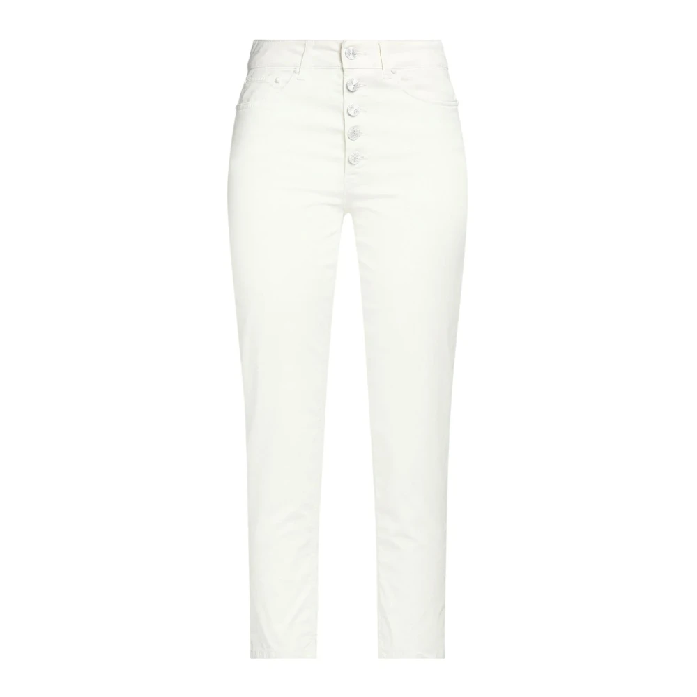 Dondup Femme Blanc - Koons Bot Gioie Jeans - Jeans - Taille: W27