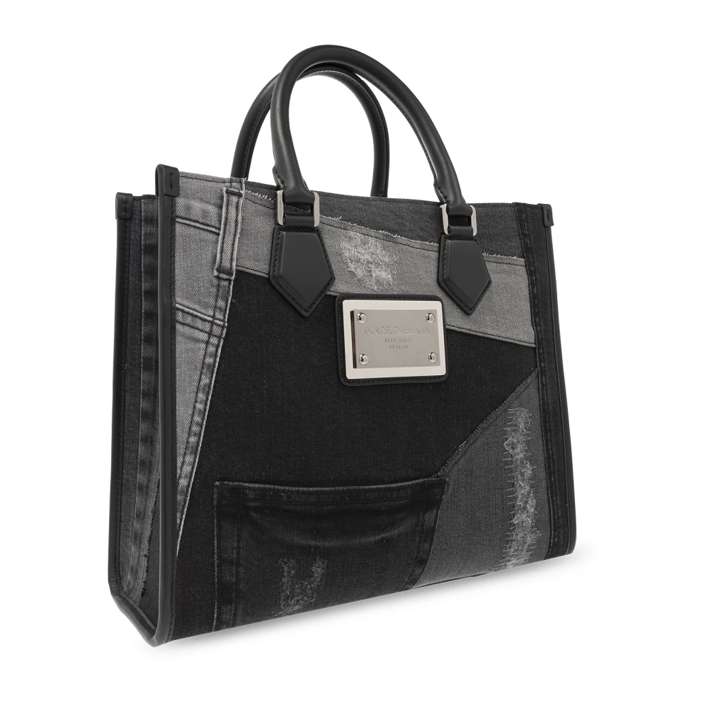 Dolce & Gabbana Shopper tas Black Heren