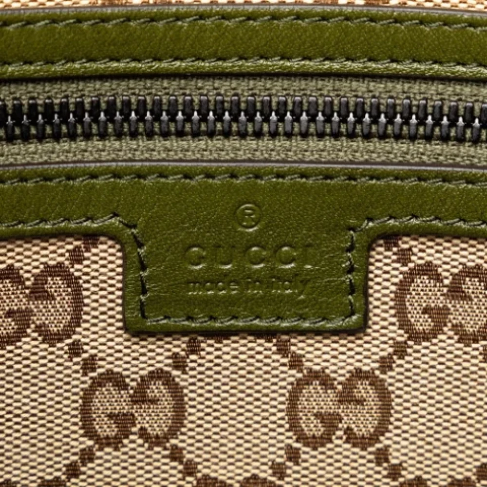 Gucci Vintage Pre-owned Leather totes Green Dames