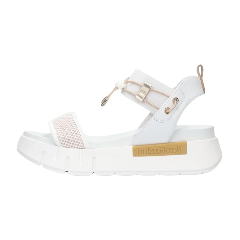 Shoes > Sandals > Flat Sandals - - Nerogiardini - Modalova