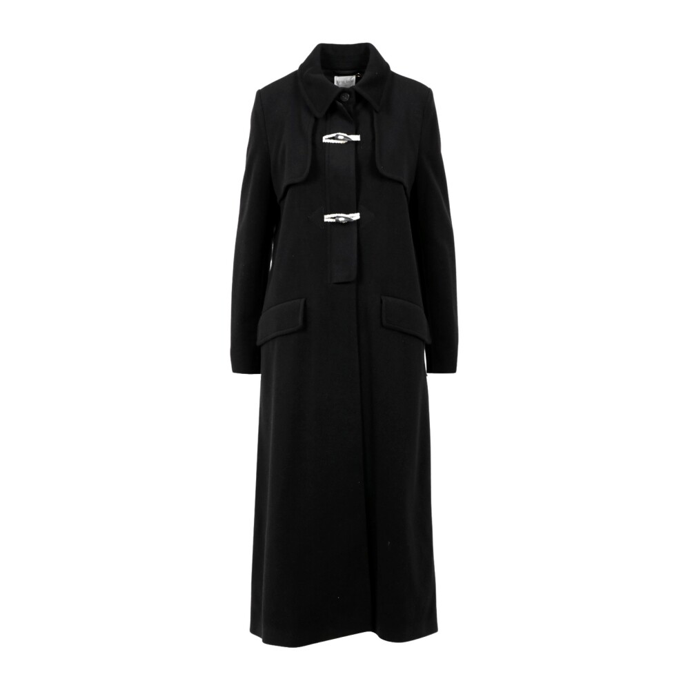 Manteau noir simple femme hotsell