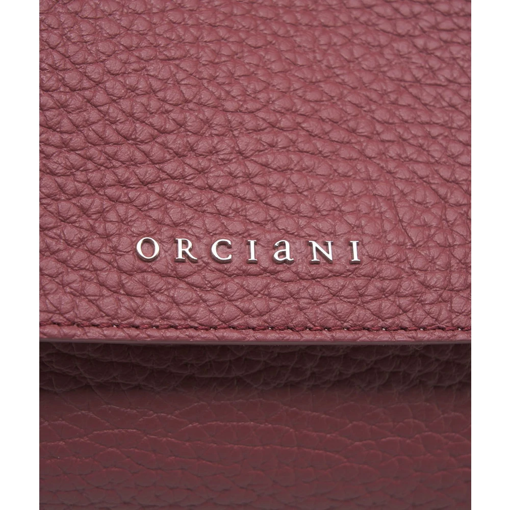 Orciani Rode Schoudertas Longuette Sense Red Dames
