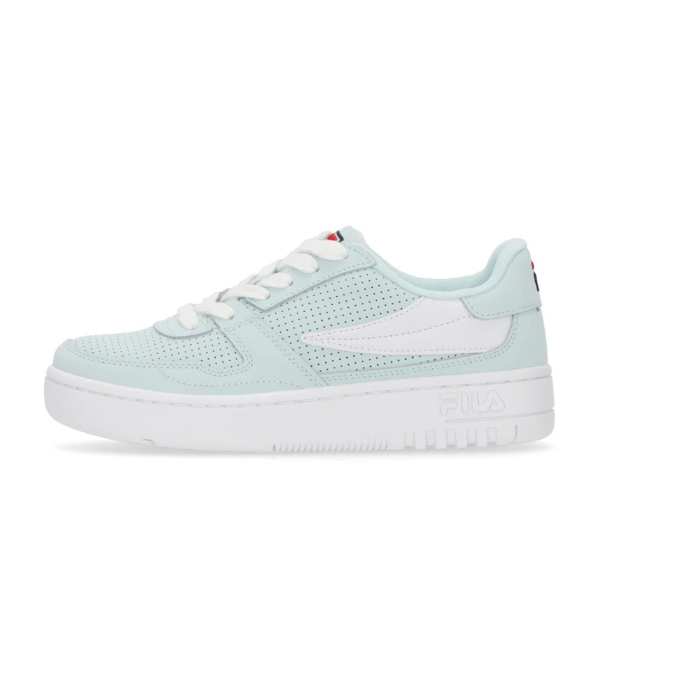 Fila Glas Lage Sneaker Perfo Dames Schoenen Blauw