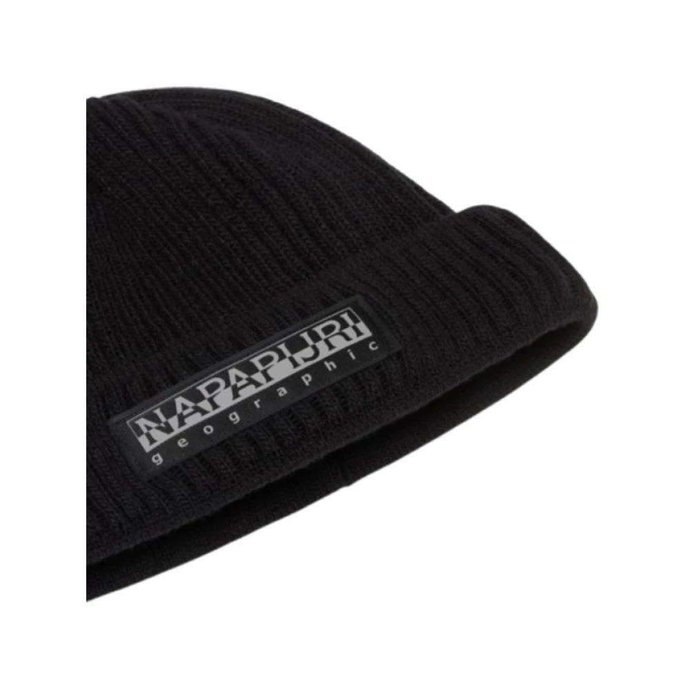 Napapijri Heren F-Vispa Beanie Muts Black Heren