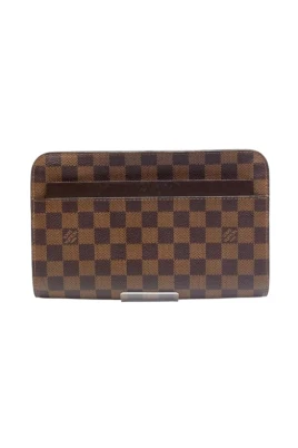 Pre-owned Damier Clutch Bag