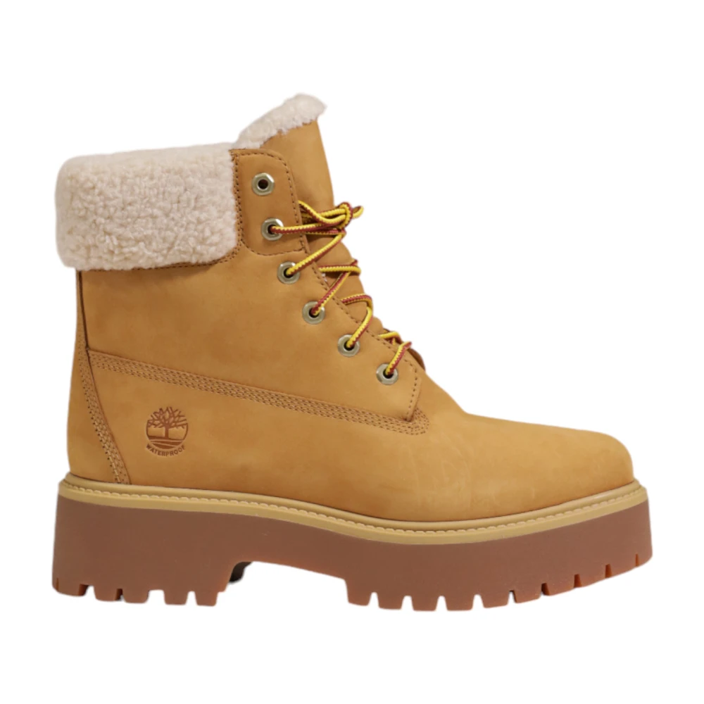 Timberland Women's Beige Winter Boots, 6 Uk, Waterproof Mid Warm Boots