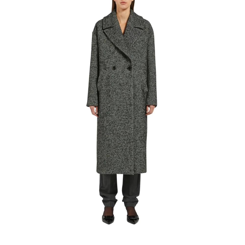 Iblues Stijlvolle Jas Aiello Gray Dames