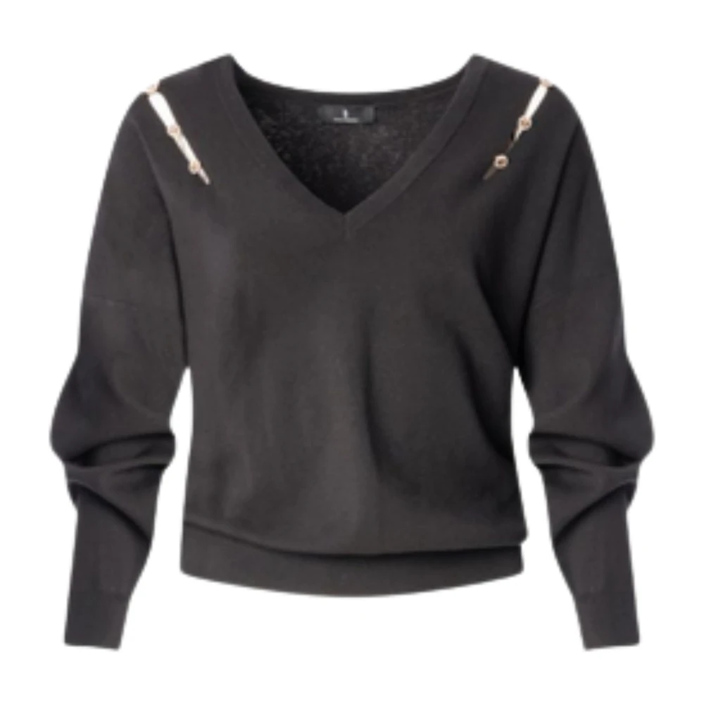 Fracomina Donna Nero Maglie, M, New, - Immagine 1