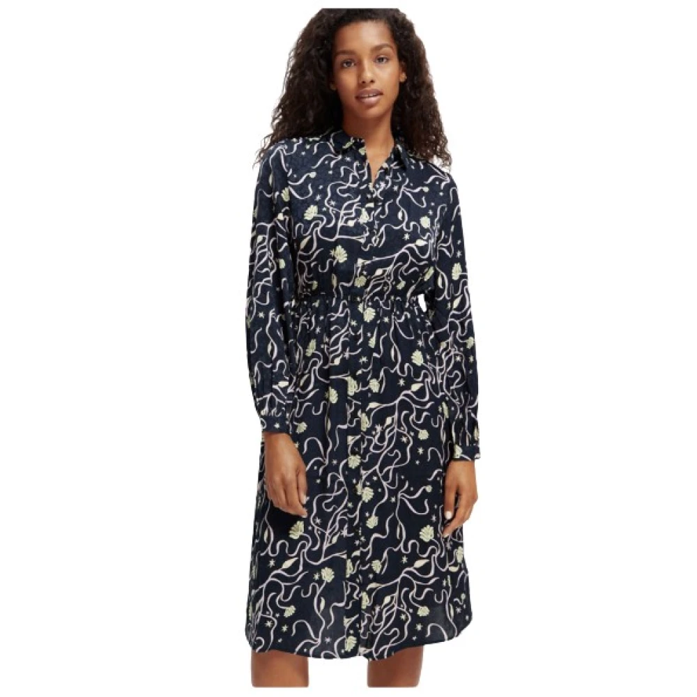 Dresses > Day Dresses > Midi Dresses - - Scotch & Soda - Modalova