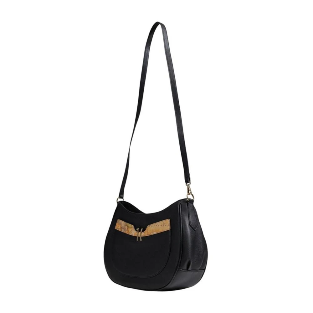 Alviero Martini 1a Classe Handtas met gemengd materiaal Herfst Wintercollectie Black Dames