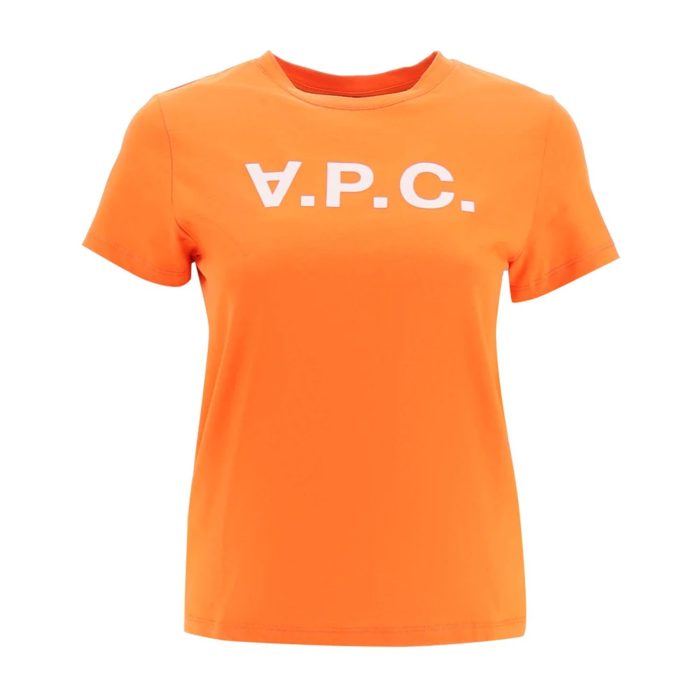 A.p.c. T-Shirts Orange Dames