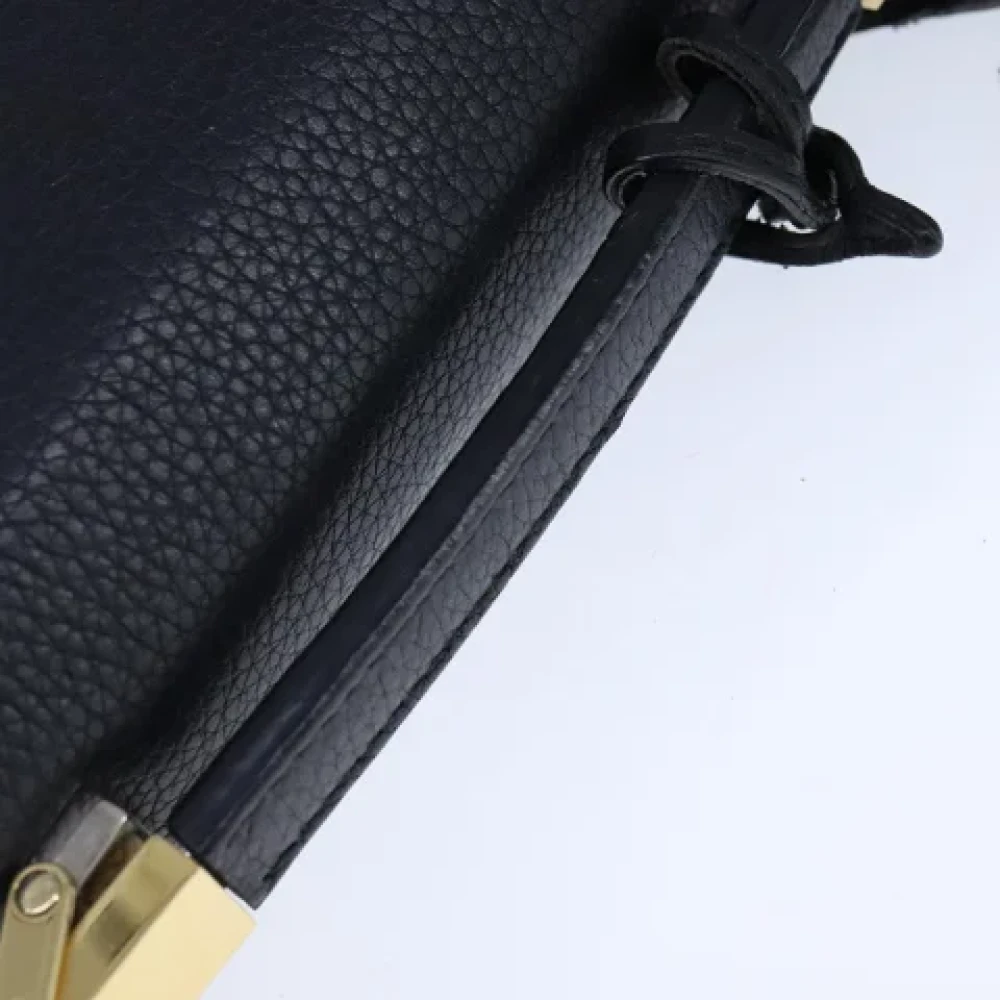 Balenciaga Vintage Pre-owned Leather handbags Black Dames