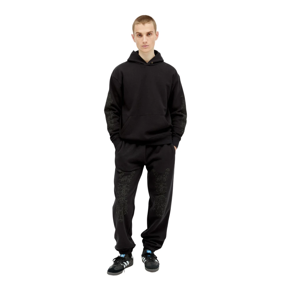 Nancy Black Pain And Suffering Hooded Sweatshirt - Male - Hoodies - Xl - Sweatshirts & Hoodies