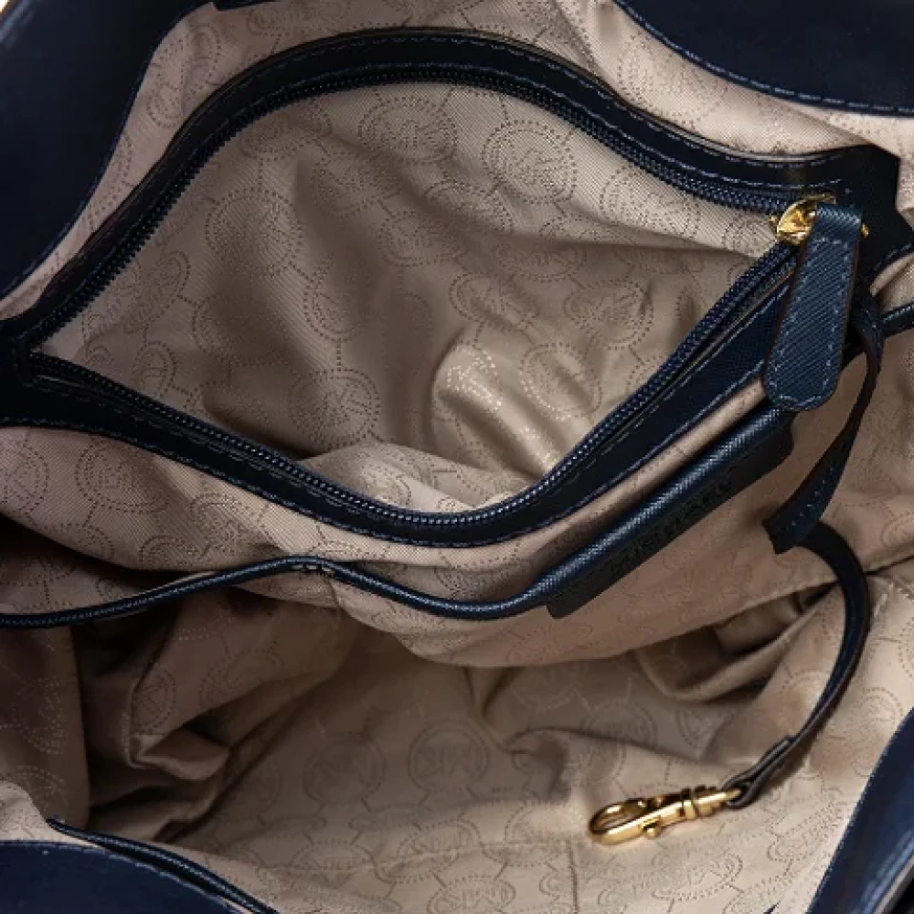 Michael Kors Pre-owned Leather totes Blue Dames
