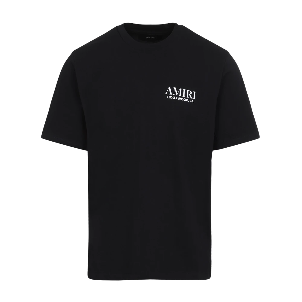 Amiri Bones Stacked T-shirt Black Heren