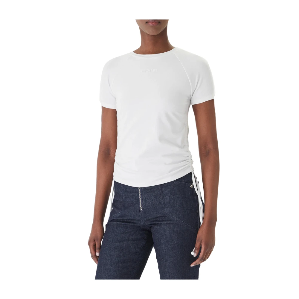 Patrizia Pepe Women's White T-Shirt - T-Shirts - Xs - Tops