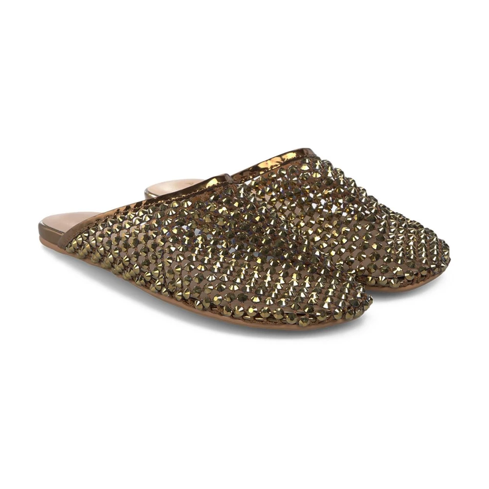 ALMA EN PENA Flat Mule Mesh Sandal