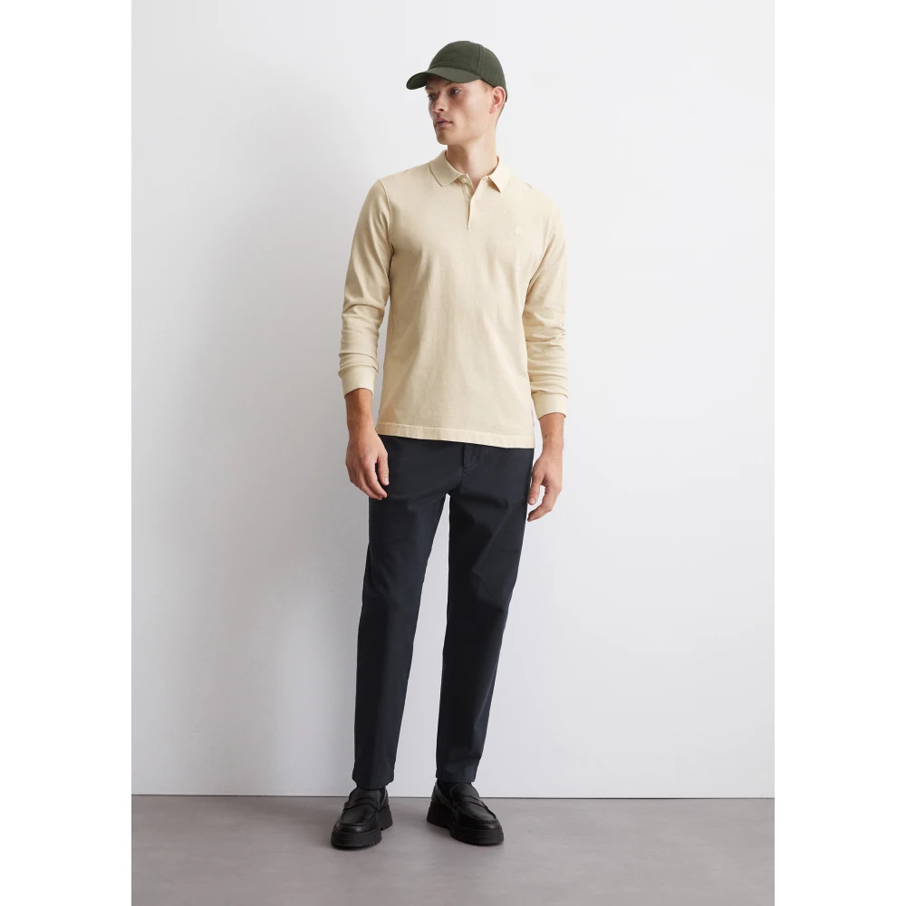 Marc O'Polo shirt jersey regular Beige Heren