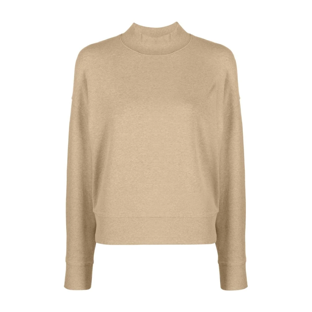 Vince Casual Beige Sweater met Drop Shoulder Beige Dames