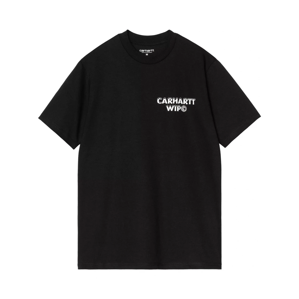 Carhartt WIP Grafische Print Katoenen T-shirt Zwart Black Heren