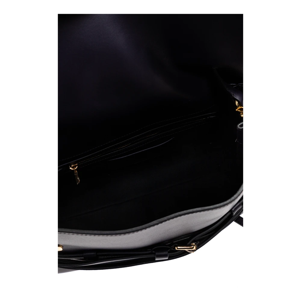 Moschino Handtas met logo Purple Dames