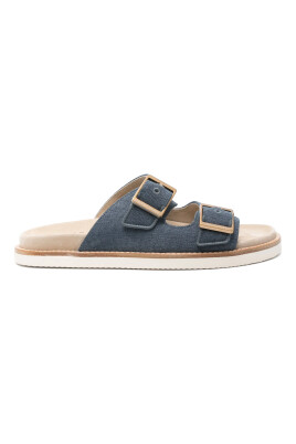 canvas-and-suede-buckle-slides