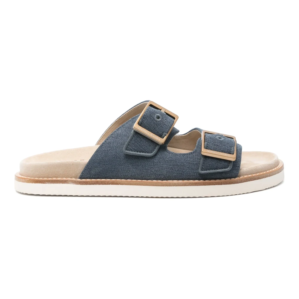 Shoes > Flip Flops & Sliders > Sliders - - Brunello Cucinelli - Modalova