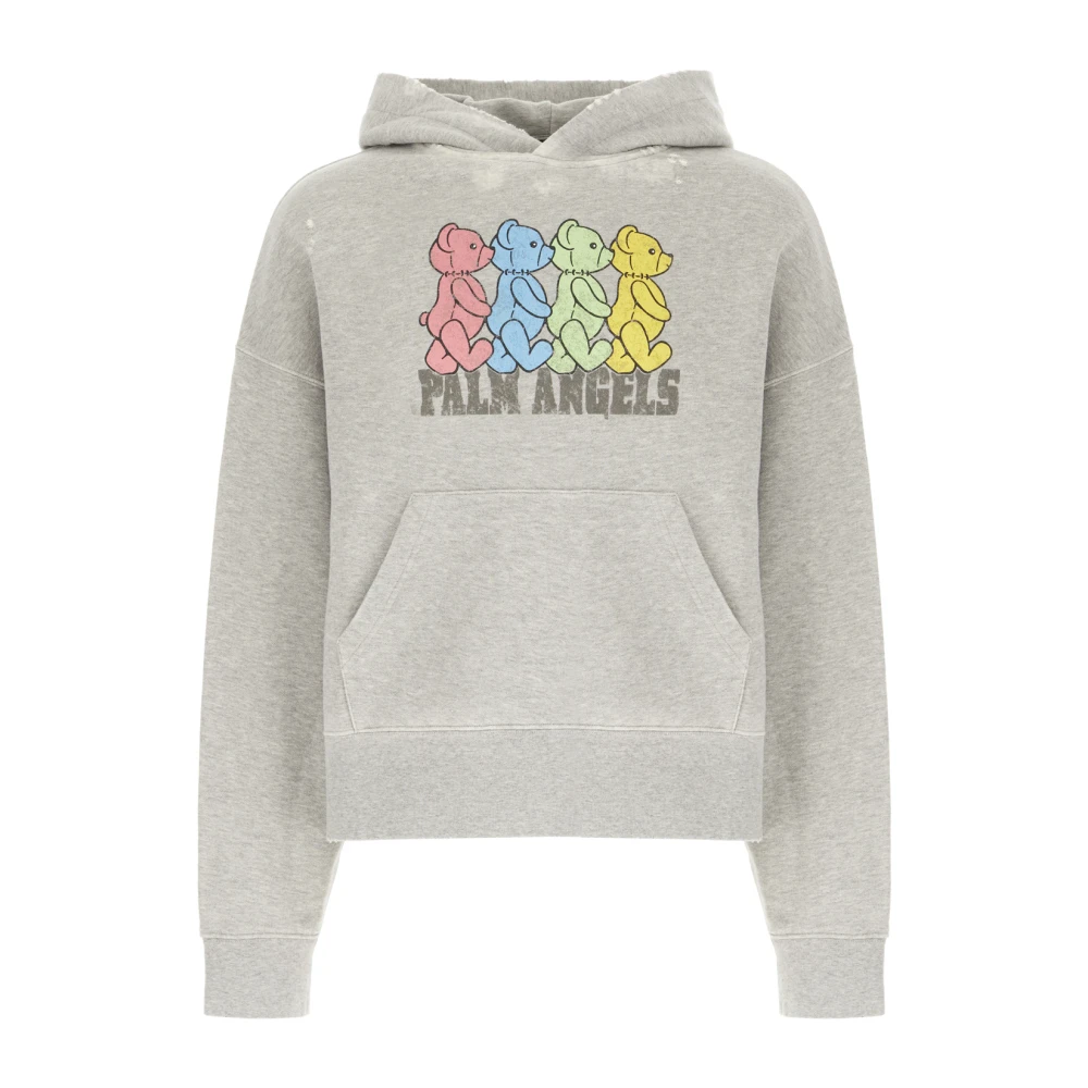Palm Angels Stijlvolle Sweatshirt voor Mannen Gray Heren