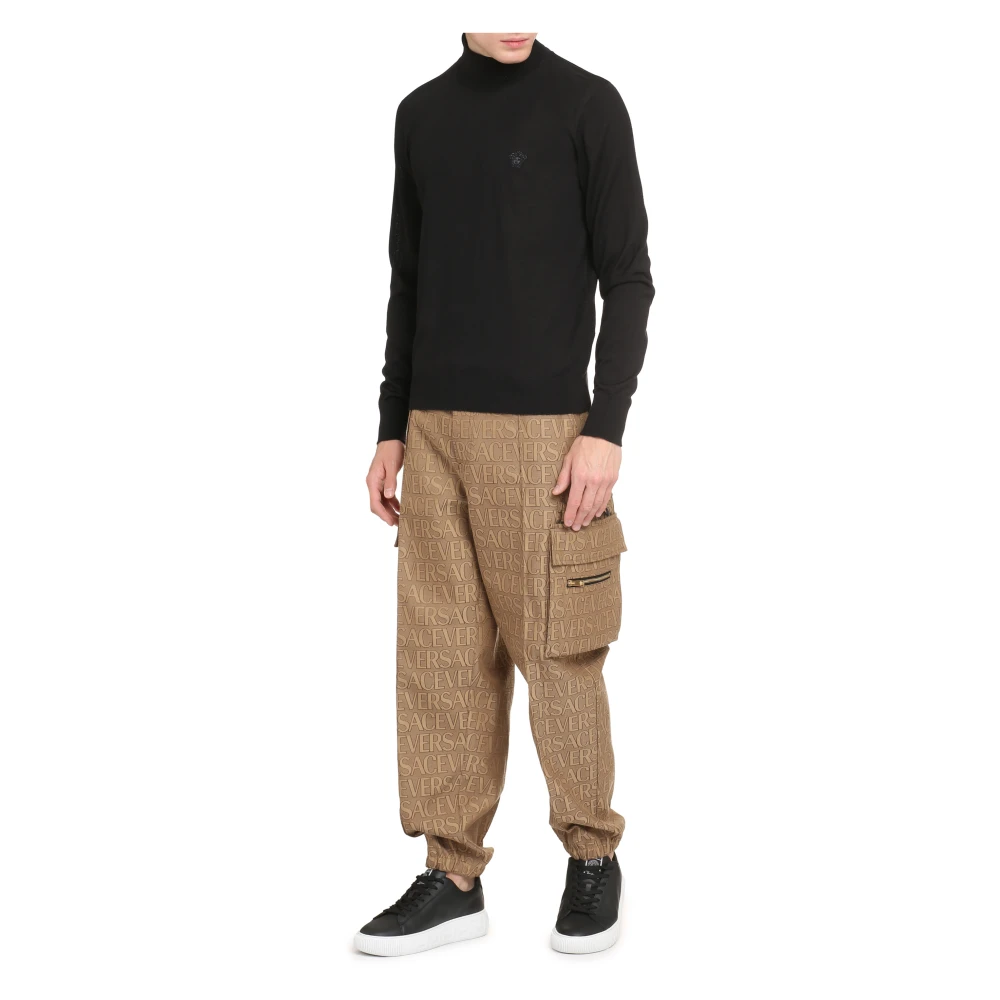 Versace Knitwear Black Heren
