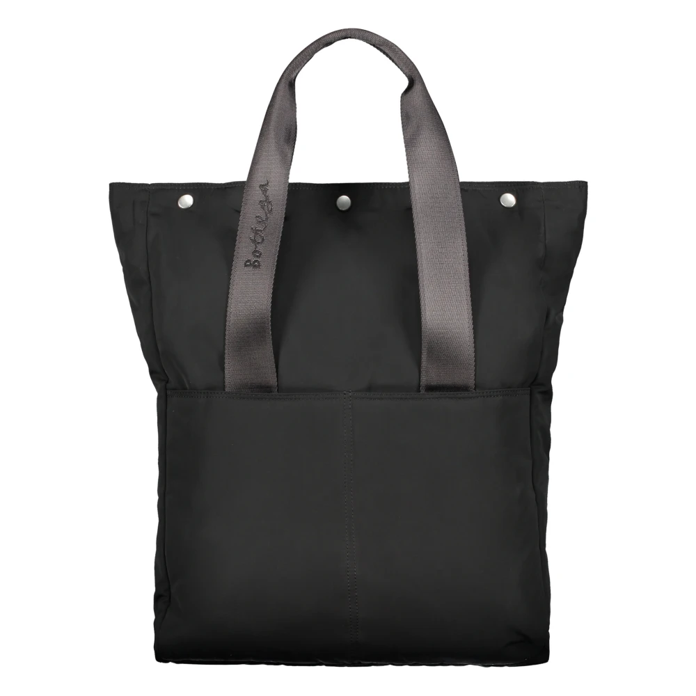 Bottega Veneta Nylon Tote Tas Black Heren
