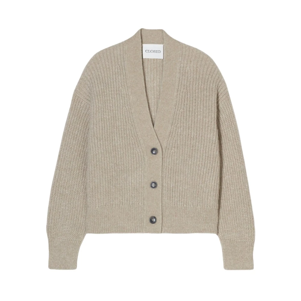 Closed Beige Vest Beige Dames