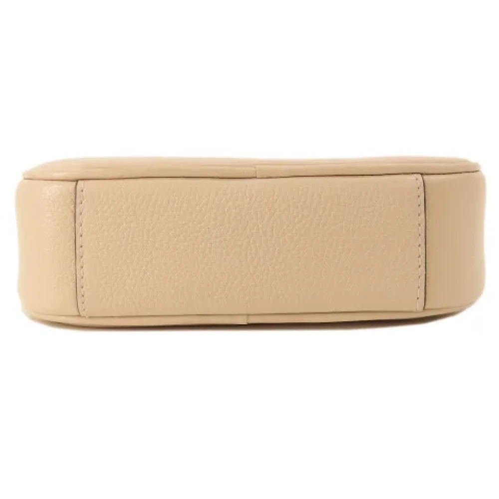 Michael Kors Pre-owned Leather shoulder-bags Beige Dames