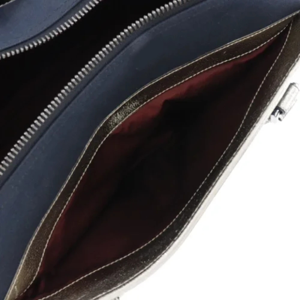 Loewe Pre-owned Canvas handbags Blue Dames