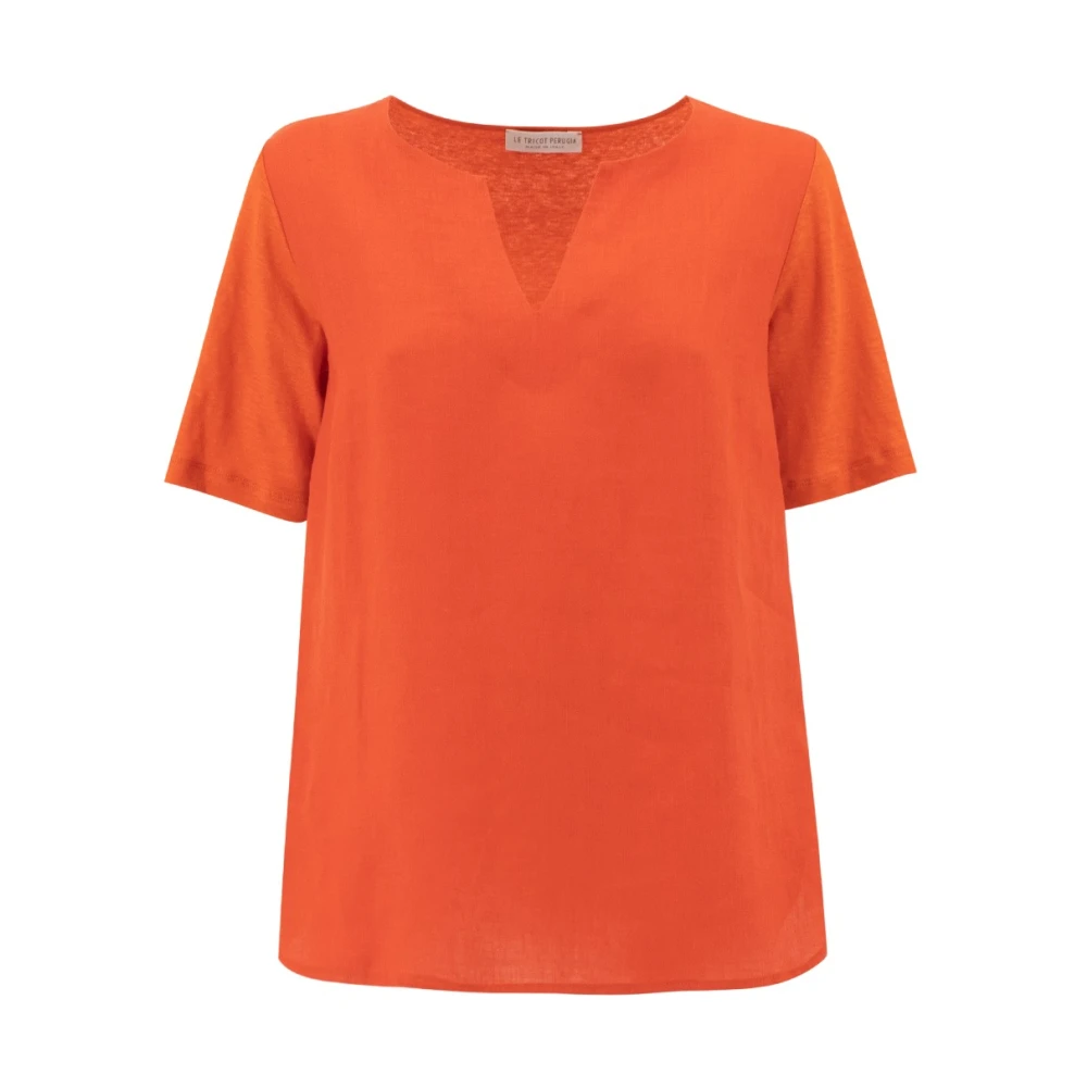 Blouses & Shirts > Blouses - - Le Tricot Perugia - Modalova