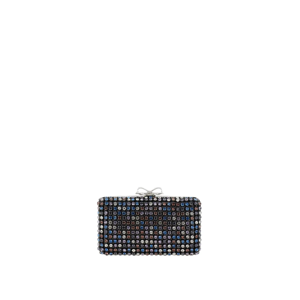 Self Portrait Women's Multicolor Multi Crystal Clutch Bag - Clutches - One Size - Bags
