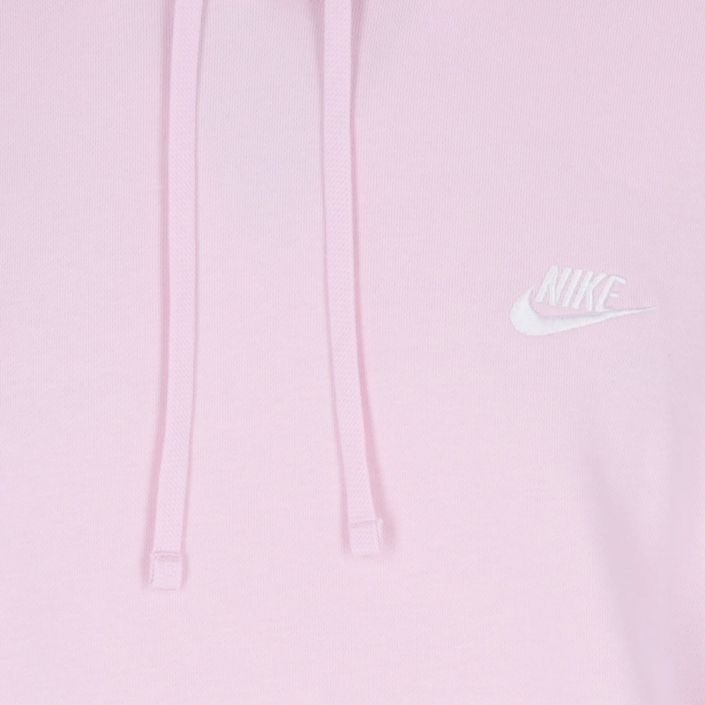 Nike Lichtgewicht Sportswear Club Hoodie Pink Heren