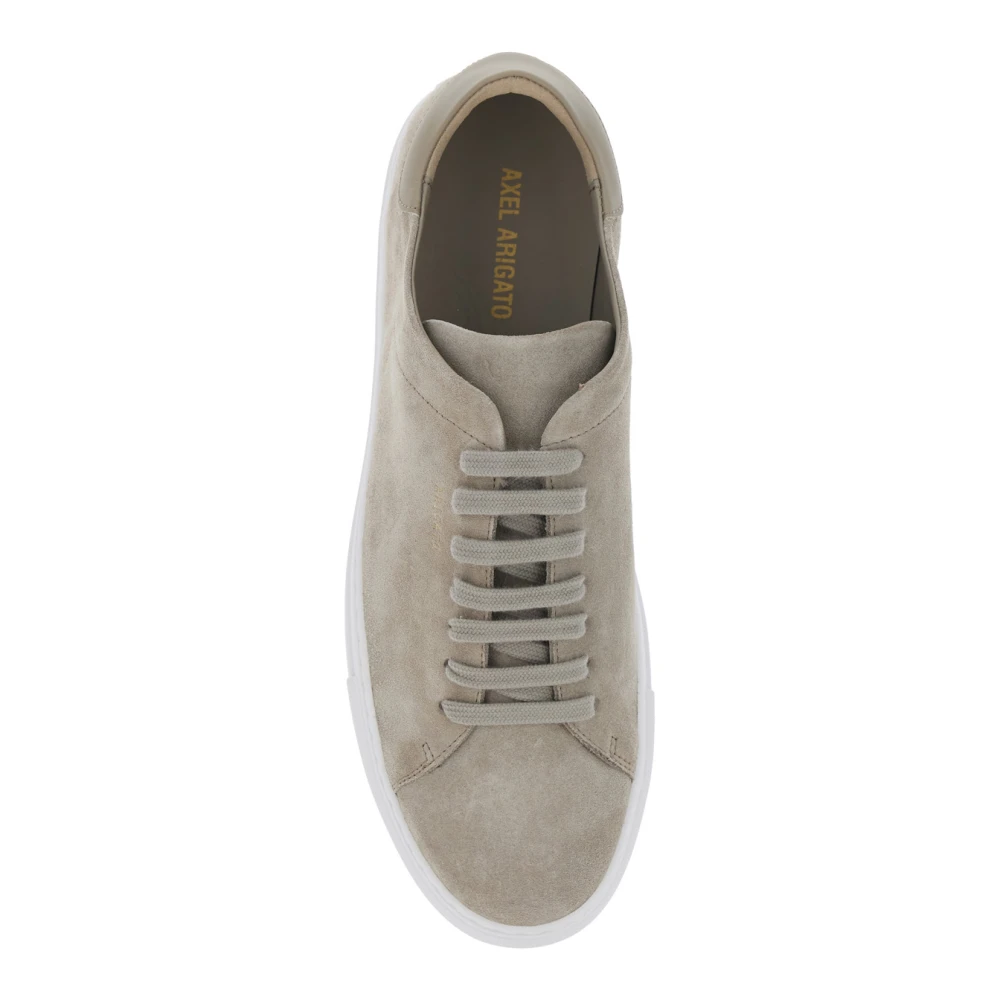 Axel Arigato Clean 90 Beige Sneakers met Zijlogo Beige Heren