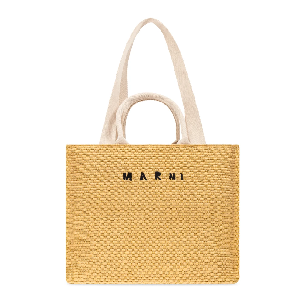 Marni - Bags > Tote Bags - Beige - Marni - Modalova