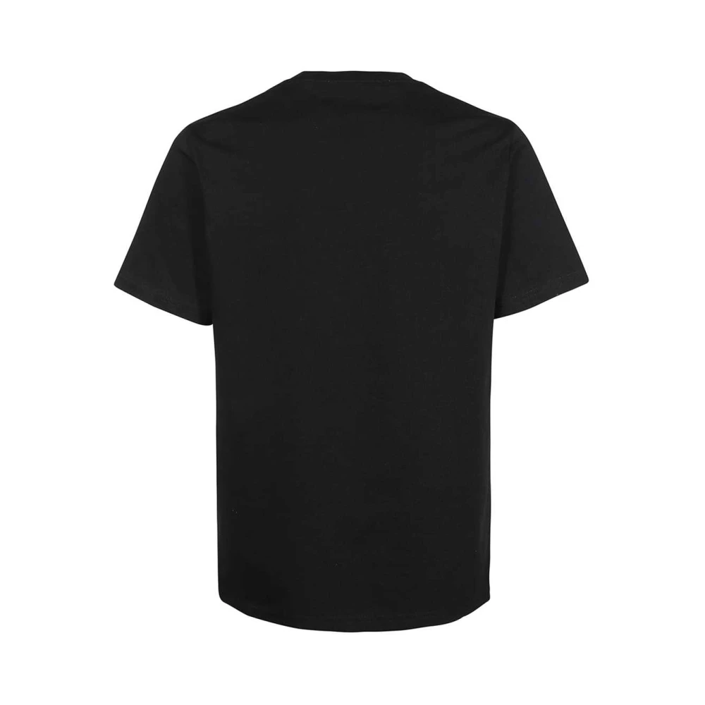 Les Deux Katoenen Logo Print T-shirt Black Heren