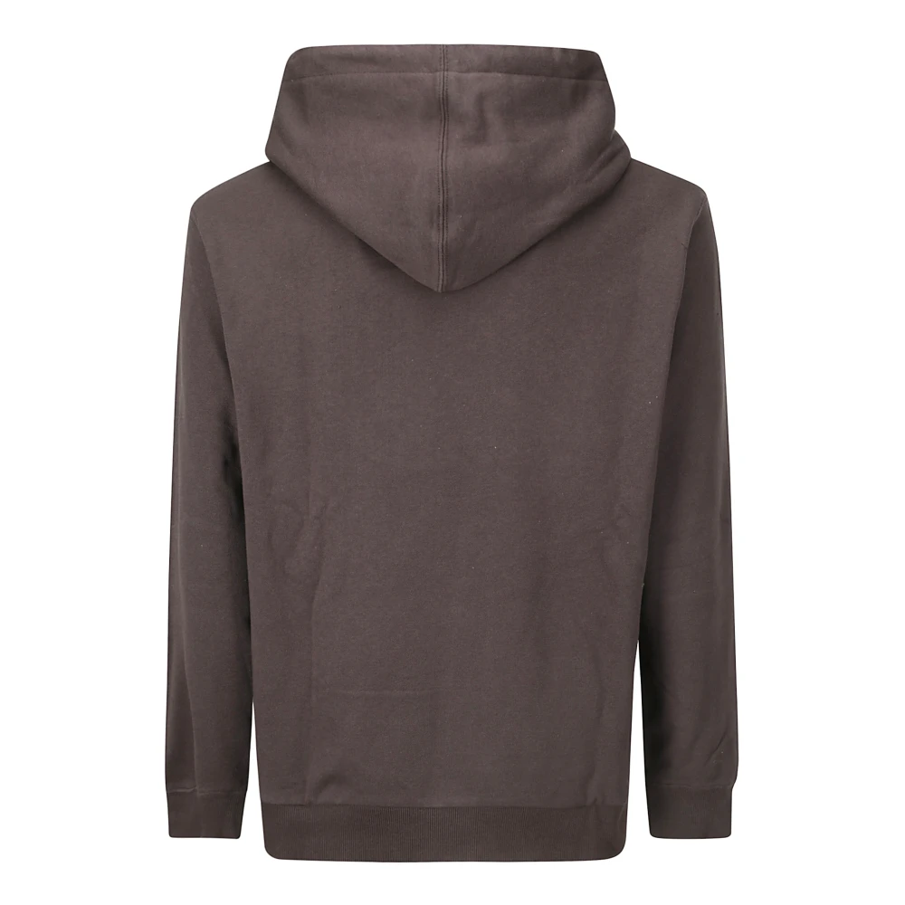 Gramicci Hoodie met voorprint Brown Heren