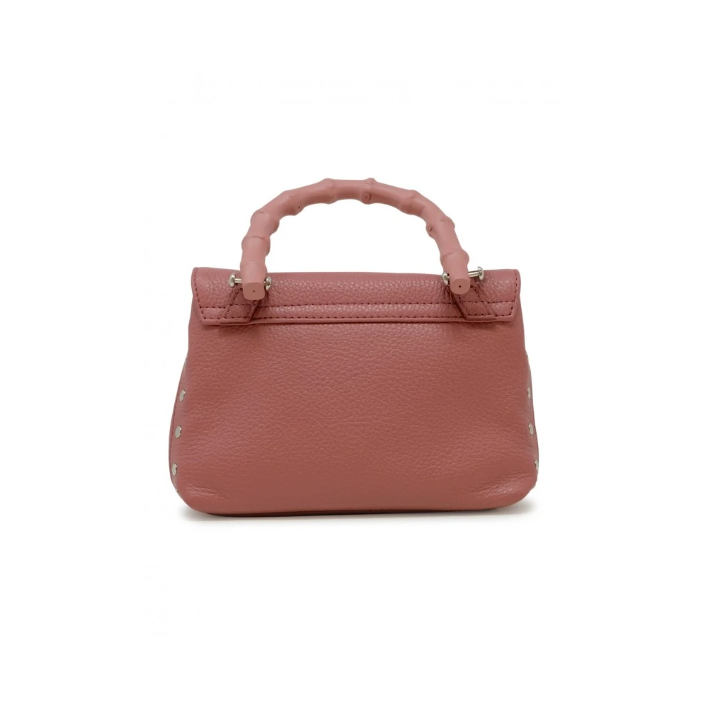 Zanellato Roze Schoudertas Elegante Stijl Pink Dames